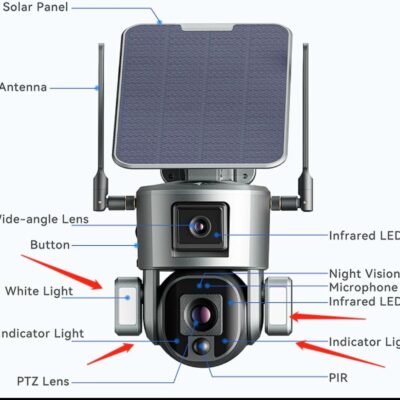 מצלמת אבטחה סולארית
